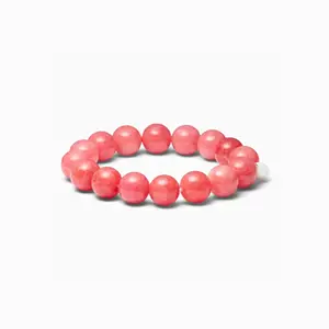 Soï - Chunky Redstone Quartz - Krystal armbånd - Klarhed - 12 mm